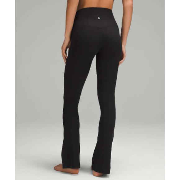 Lululemon Align™ High-Rise Ribbed Mini-Flare Pant - Black (Size 0) - Picture 2 of 7